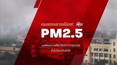 ฝุ่นพิษ PM 2.5